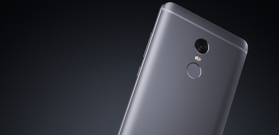 Xiaomi Redmi Note 4 имеет стильный корпус из полированного алюминия