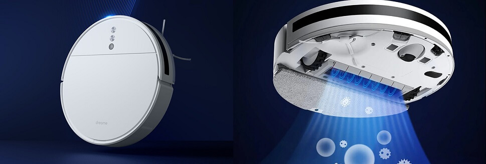 высокотехнологичный робот-пылесос