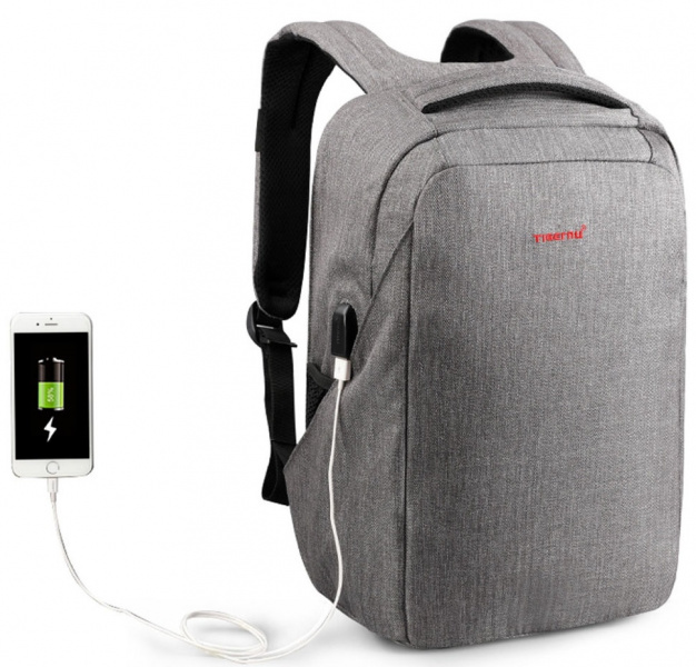 Рюкзак для ноутбука Xiaomi 15.6" T-B3237 Tigernu серый фото 2