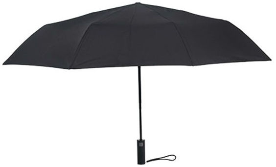 Зонт Xiaomi 90 Points с светодиодным фонариком Automatic Umbrella with LED Flashlight, черный фото 1