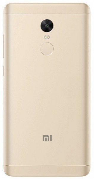 Смартфон Xiaomi Redmi Note 4X 64Gb+4Gb Gold фото 4