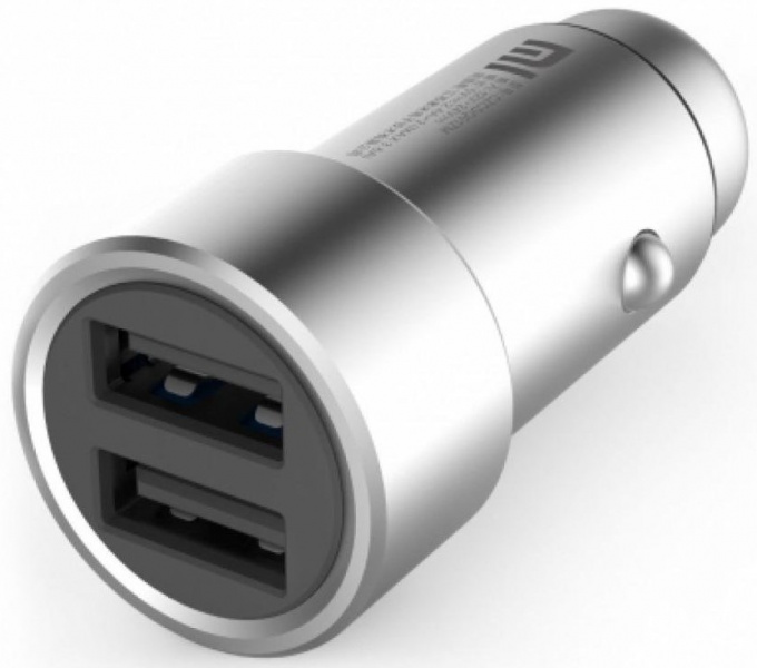 АЗУ Xiaomi  Car Quick Charger 2USB Silver (GDS4092CN) фото 1