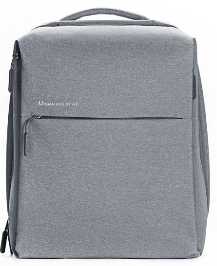 Рюкзак Xiaomi Minimalist Urban Backpack для ноутбуков до 15" серый фото 4