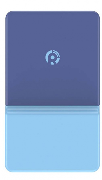 Беспроводное зарядное устройство Xiaomi Rui Ling Power Sticker LIB-4 2600mAh синий фото 2