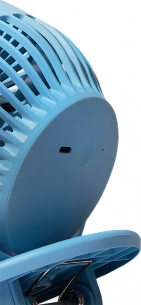 Вентилятор портативный SOLOVE clip electric fan 3 Speed, темно-синий фото 2