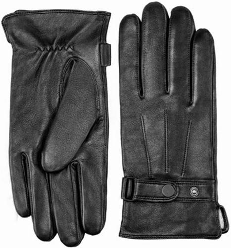 Сенсорные кожаные перчатки Xiaomi Mi Qimian Touch Gloves (XL) Мужские фото 1