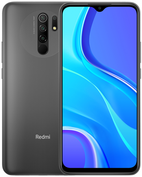 Смартфон Xiaomi RedMi 9 4/64Gb (NFC) Серый RU фото 2