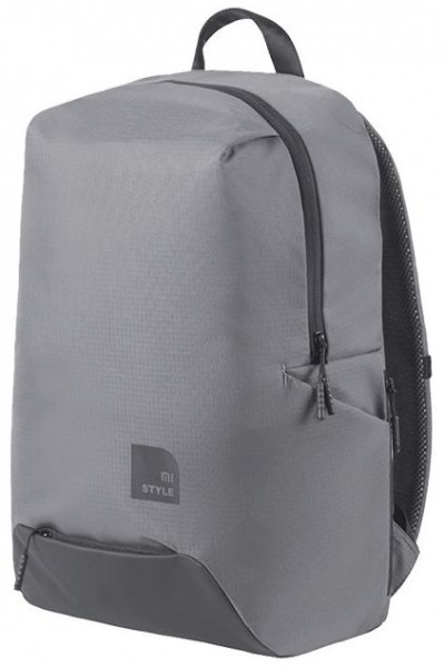 Рюкзак Xiaomi Mi Style Leisure Sports Backpack для ноутбуков до 15" светло-серый фото 2