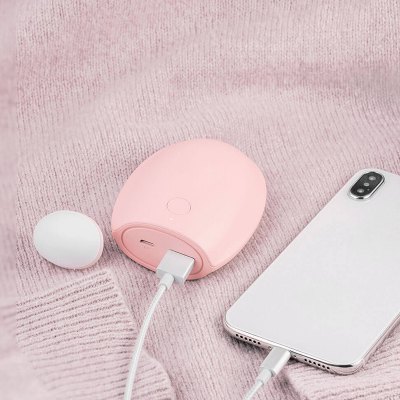 Внешний аккумулятор Xiaomi (Mi) SOLOVE 4000 mAh с грелкой и фонариком (N2S Pink), розовый фото 3