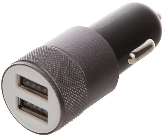 АЗУ 2 USB (модель C20), 2.1А черный, Redline фото 1