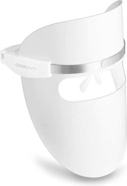 Светодиодная маска для омоложения кожи лица Xiaomi Cosbeauty Led Light Therapy Facial Mask, белый фото 1