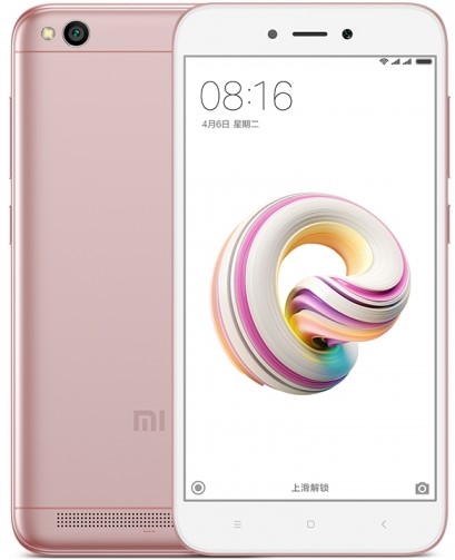 Смартфон Xiaomi RedMi 5A 16Gb Pink (Розовый) EU фото 3