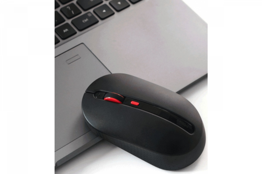 Беспроводная мышь MIIIW Wireless Mute Mouse, черный фото 2