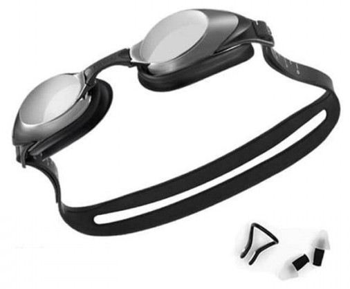 Набор для плавания Xiaomi Yunmai Grey очки для плавания, затычки для ушей, зажим для носа фото 1