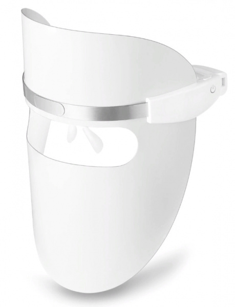 Светодиодная маска для омоложения кожи лица Xiaomi Cosbeauty Led Light Therapy Facial Mask, белый фото 3