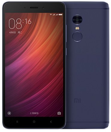 Смартфон Xiaomi Redmi Note 4 64Gb+4Gb Blue фото 3