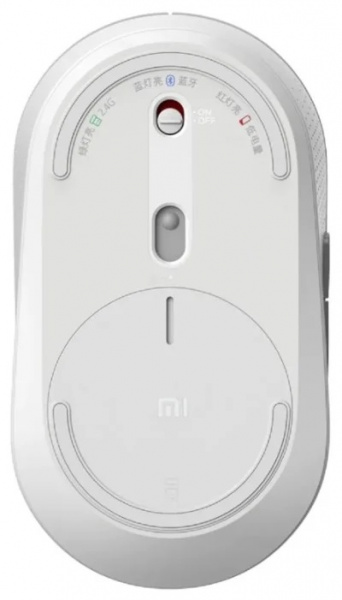 Мышь беспроводная Xiaomi Mi Dual Mode Wireless Mouse Silent Edition белая фото 4