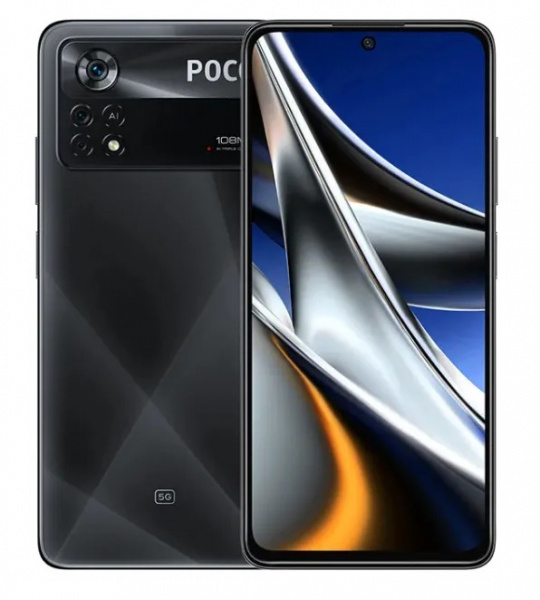 Смартфон Poco X4 Pro 5G 6/128Gb Black (Лазерный черный) Global Version фото 1
