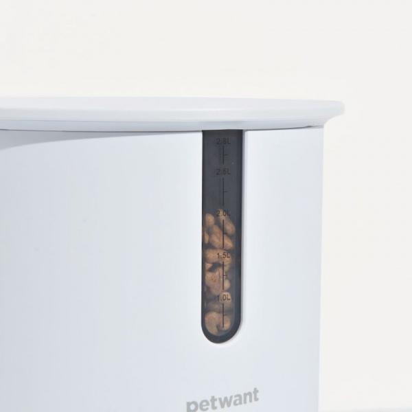 Автоматическая кормушка для животных Petwant F3 LED, емкость 2.8 л. фото 3