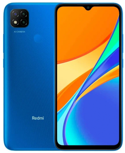 Смартфон Xiaomi RedMi 9C 3/64Gb (NFC) Синий RU фото 3