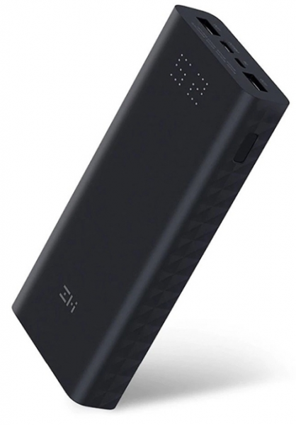 Внешний аккумулятор Xiaomi Mi Power Bank ZMI Aura 20000 mAh Micro USB/Type-C QB822 черный фото 4