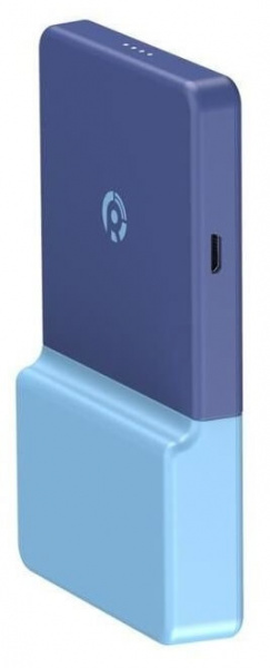 Беспроводное зарядное устройство Xiaomi Rui Ling Power Sticker LIB-4 2600mAh синий фото 1