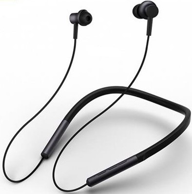 Наушники Xiaomi Mi Collar Bluetooth Neckband Headphones Black фото 1