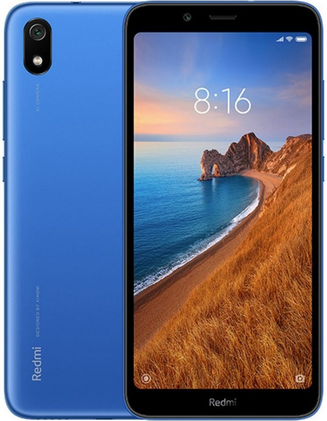 Смартфон Xiaomi RedMi 7A 2/16Gb Blue (Голубой) Global Version фото 2