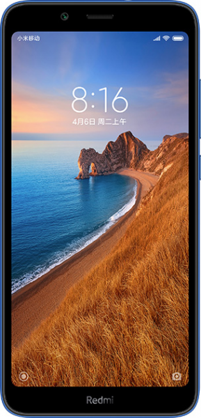 Смартфон Xiaomi RedMi 7A 2/16Gb Голубой фото 1