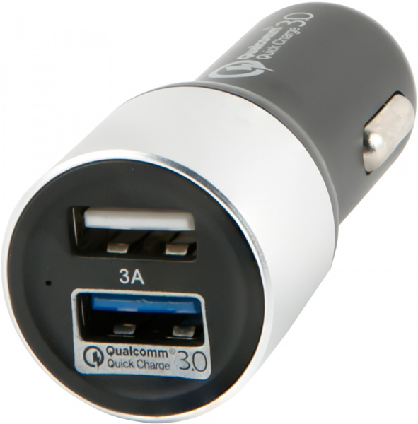 АЗУ 2 USB (модель СХ22), Quick Charge 3.0 XiPin черный, Redline фото 2