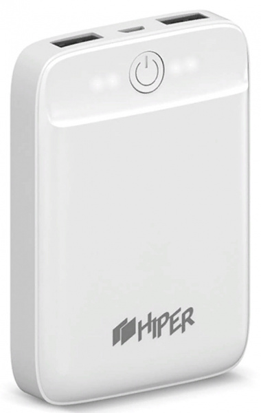 Внешний аккумулятор HIPER SL10000, 10000 mah. белый фото 1