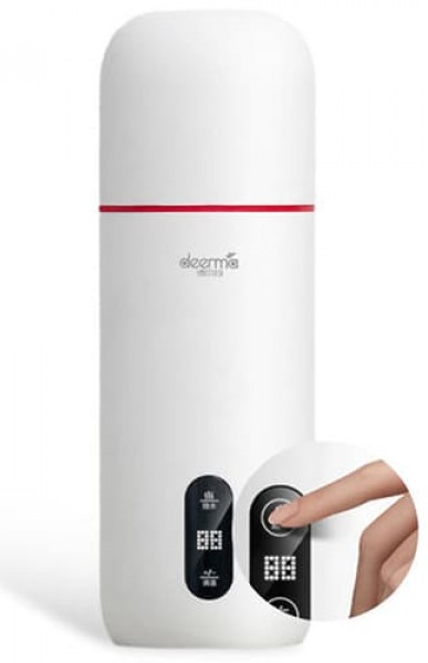 Термос электрический Deerma portable electric hot water cup DEM-DR035 Белый фото 2