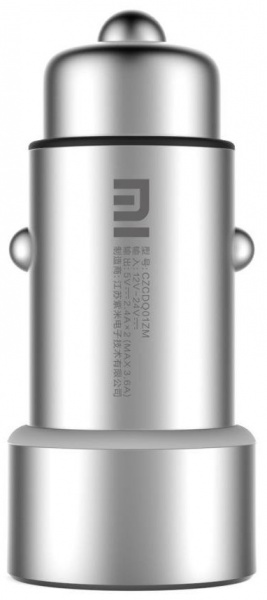 АЗУ Xiaomi  Car Quick Charger 2USB Silver (GDS4092CN) фото 2