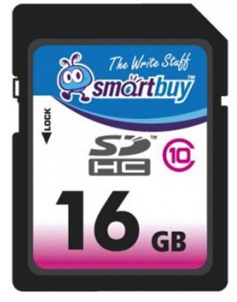 Карта памяти Smartbuy SDHC 16GB Class 10 фото 1