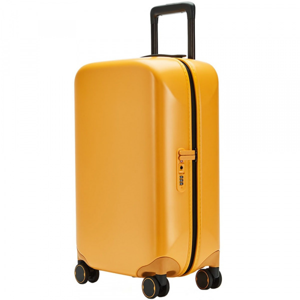 Чемодан Xiaomi NINETYGO luggage iceland 20" желтый фото 2