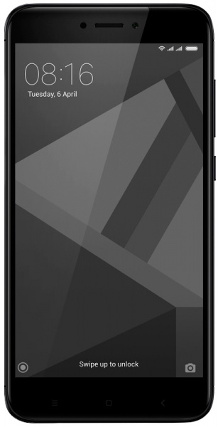 Смартфон Xiaomi RedMi 4X 32Gb Black фото 1